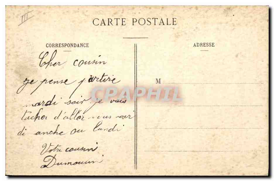 Nos Cuirassiers — E.A. PARIS, Déposé — E. Tchibine — Rückseite
