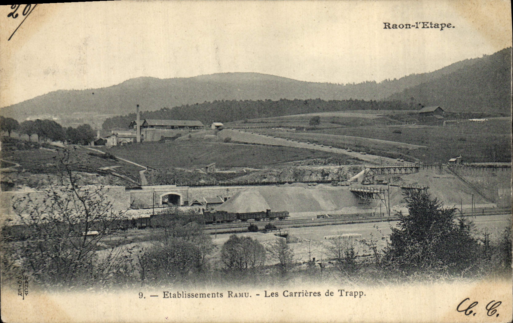 Les Carrières de Trapp — Etablissements Ramu — Raon-l'Étape