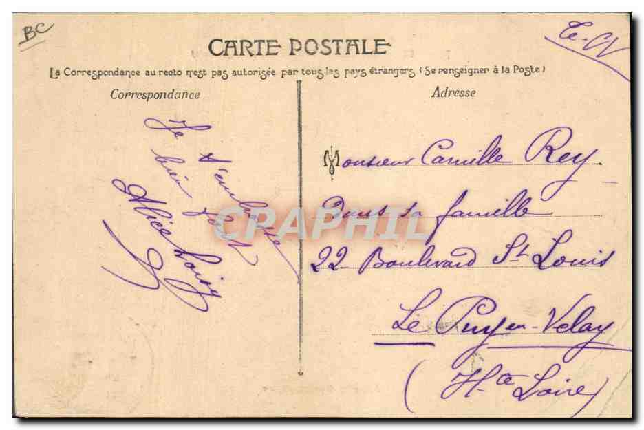 CPA Carrieres Trelaze Ardoisieres Vue generale — Rückseite