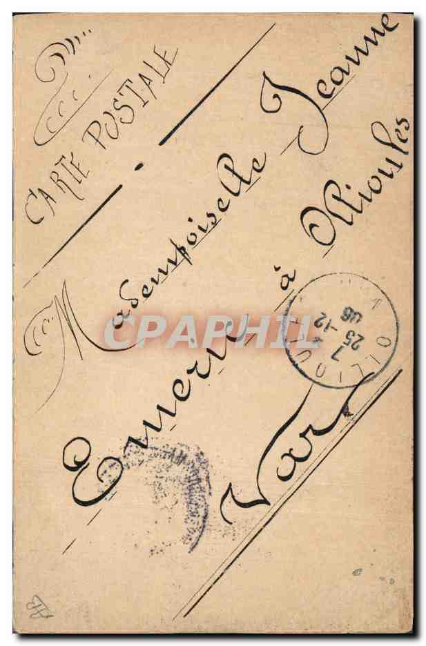 Fleur de pâquerette — 1907 — Paris — Back