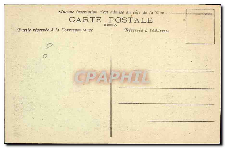 CPA Chateau d'Auxances Vue d'ensemble  — Rückseite