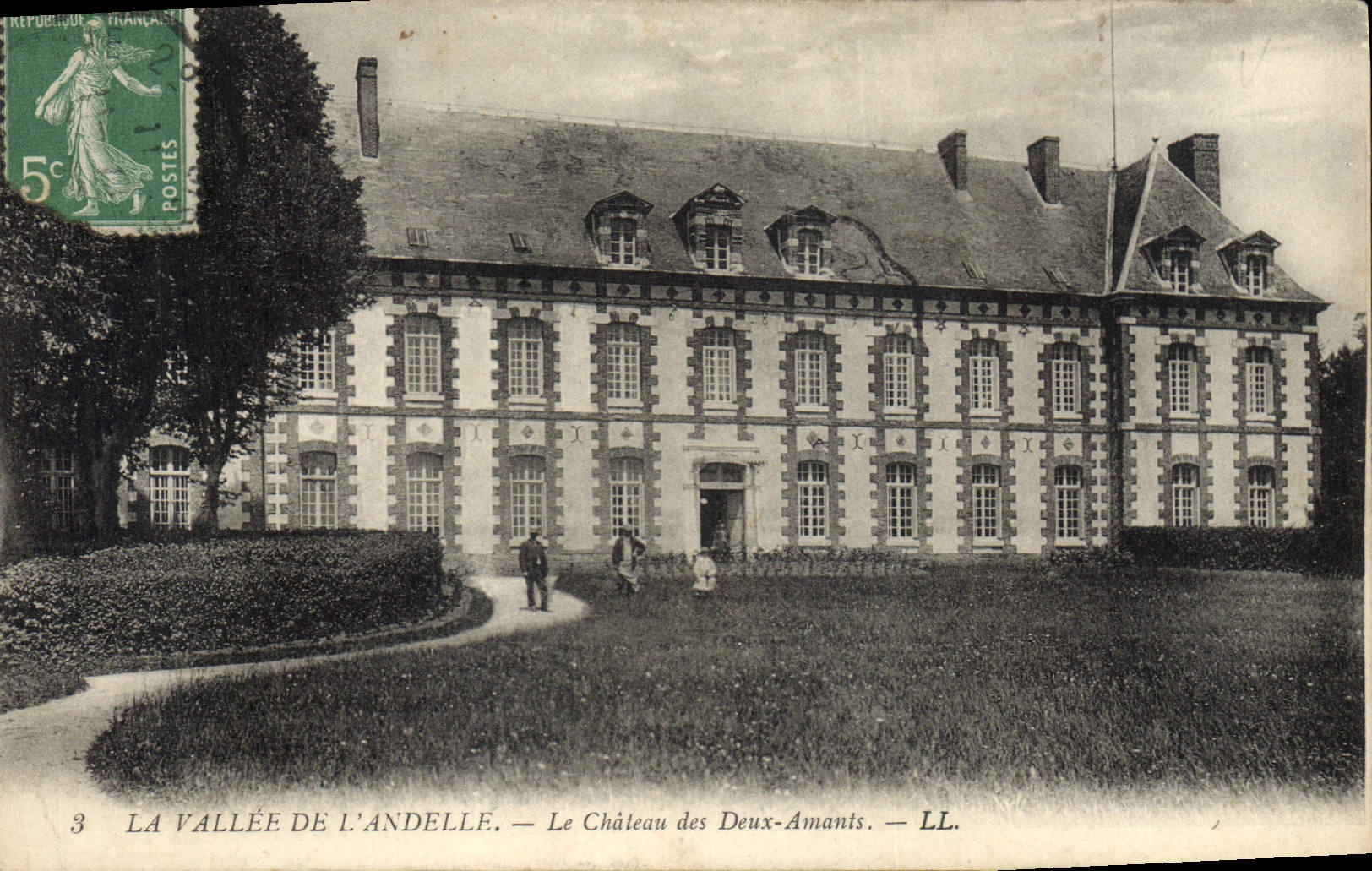 La Vallée de l'Andelle — Le Château des Deux-Amants — LL.