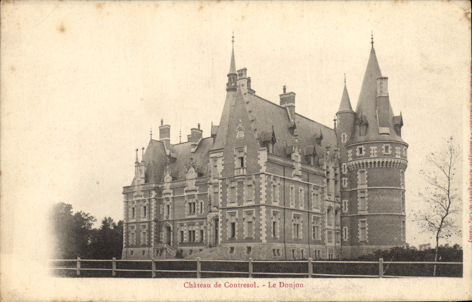 Château de Contresol - Le Donjon — éditeur anonyme, n° de série non visible