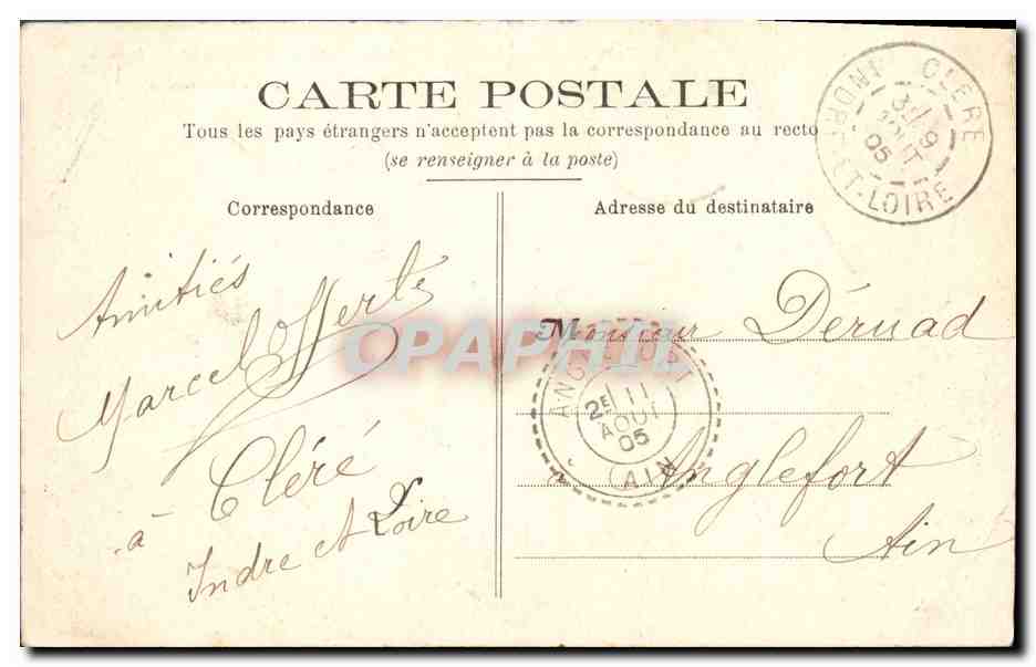 Château Le Vivier des Landes — Environs de Château-la-Vallière — J. B. Avenet Corcheau — Reverso