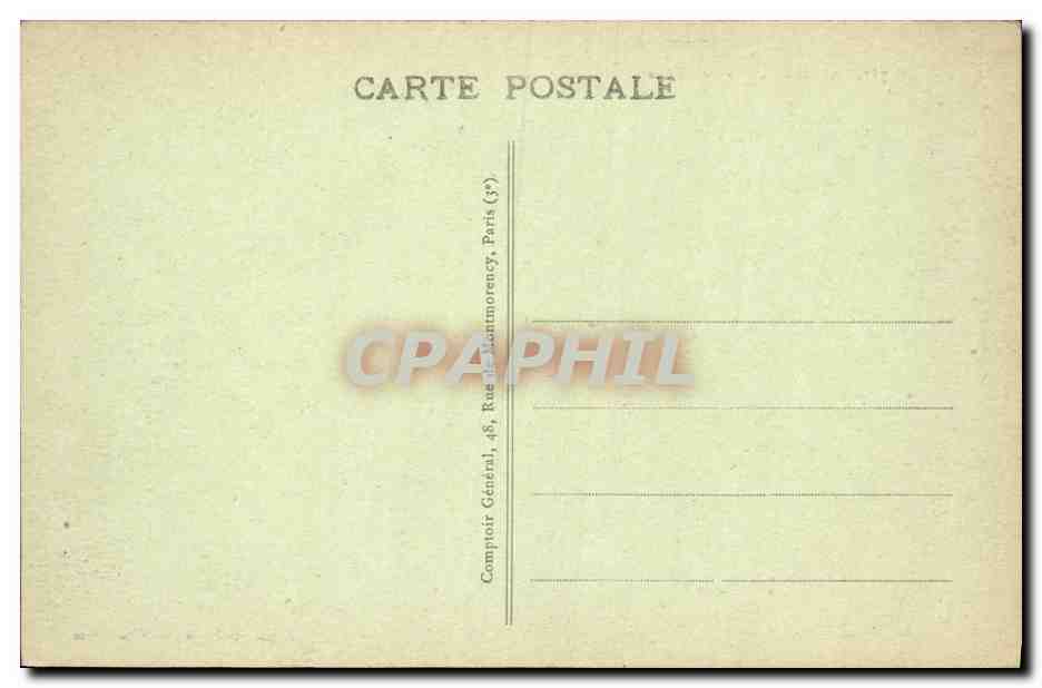 CPA Chateau Chabenet  — Rückseite