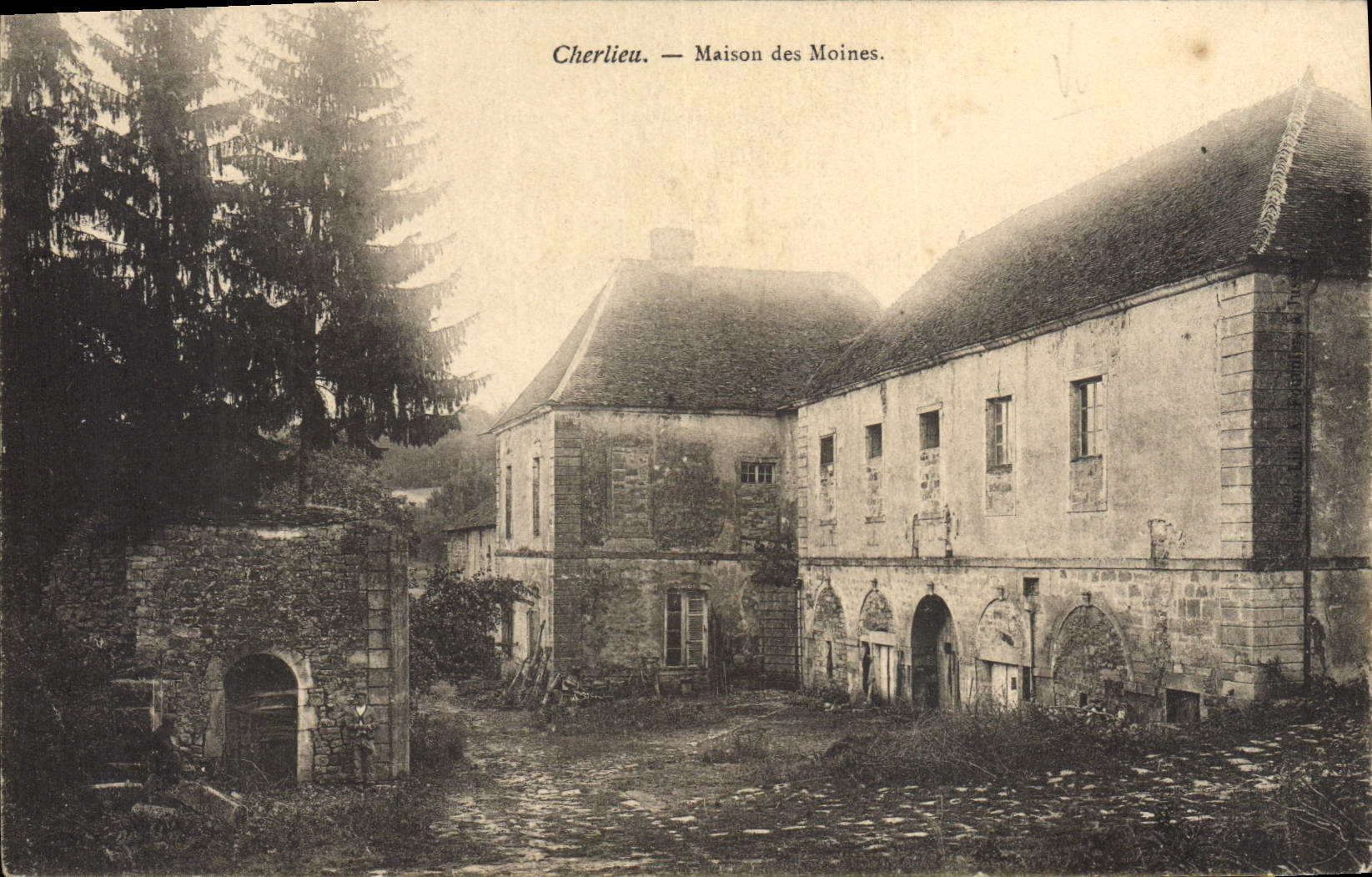 CPA Cherlieu Maison des Moines 