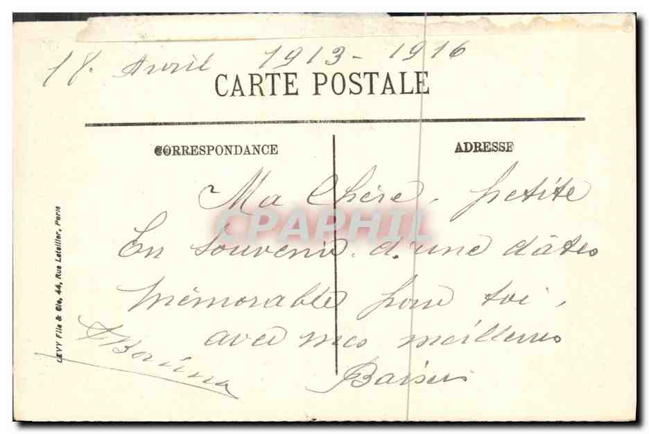 CPA Chateau Chaumont Maison a deux tourelles  — Rückseite