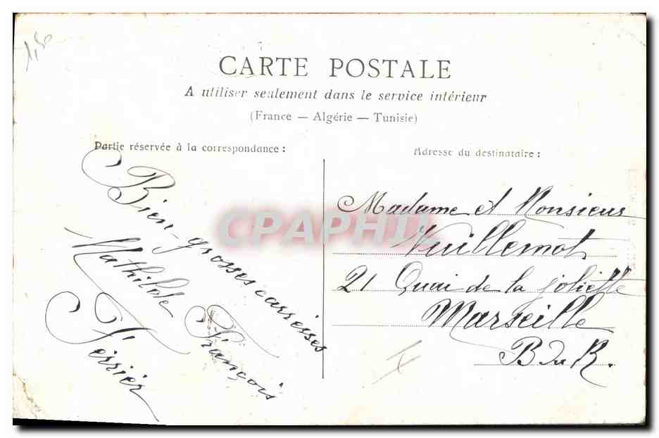 CPA Fantaisie Femme Poupee Premier jouet  — Rückseite
