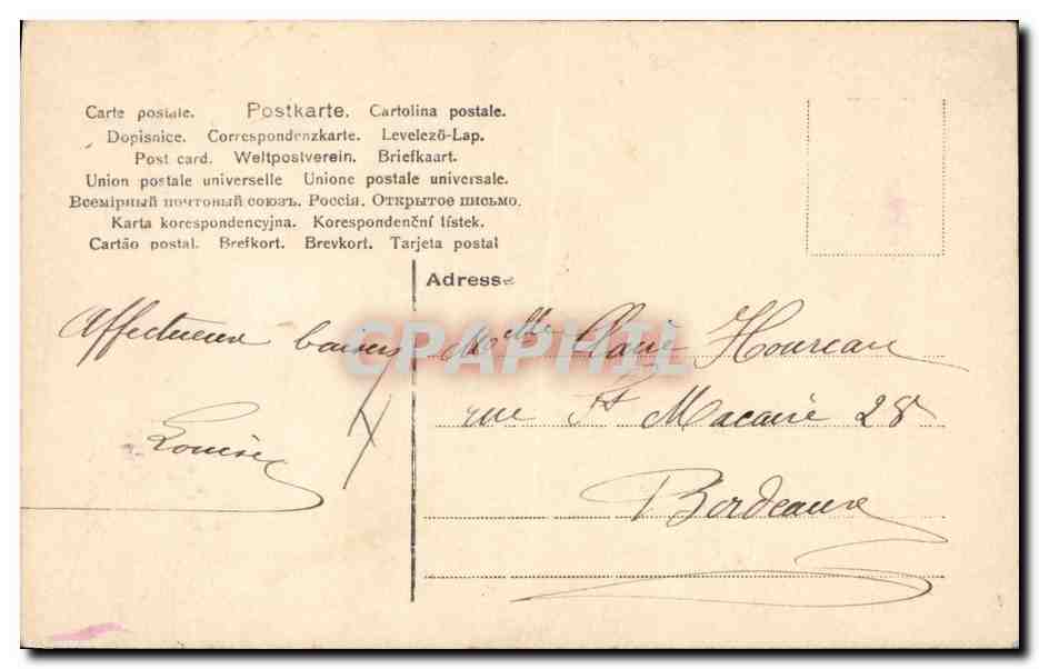 CPA Fantaisie Enfant Poupee Femme  — Rückseite