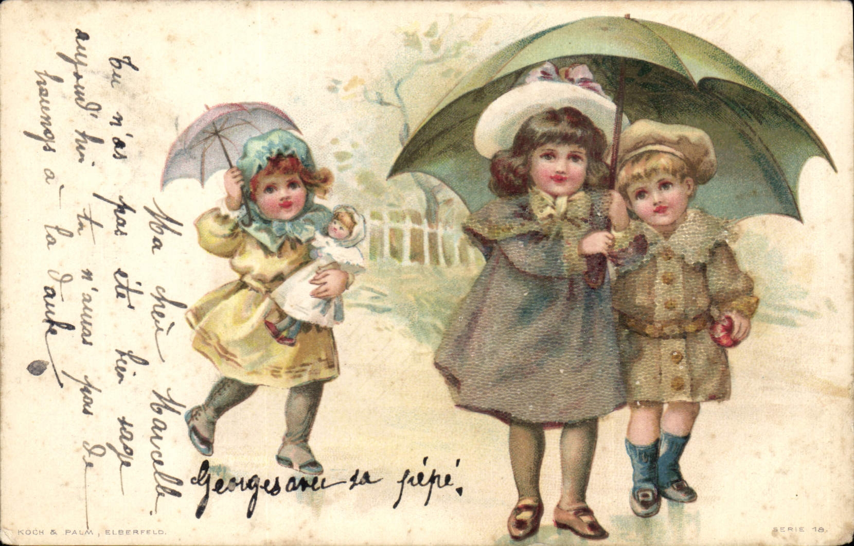 CPA Fantaisie Enfants Poupee  