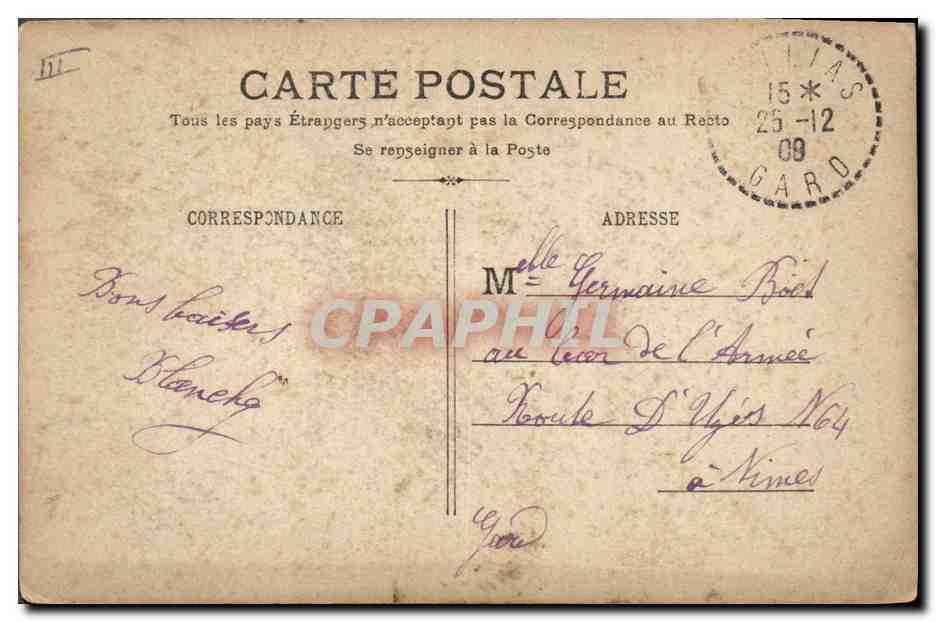 CPA Fantaisie Enfant Poupee   — Rückseite