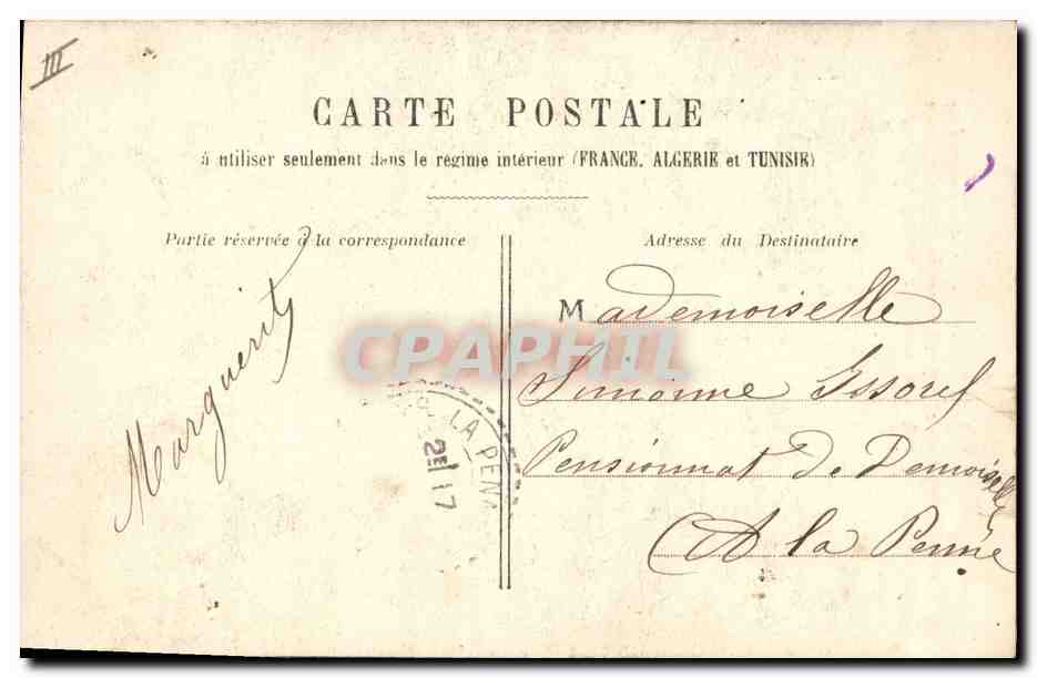 CPA Fantaisie Enfant Poupee   — Rückseite