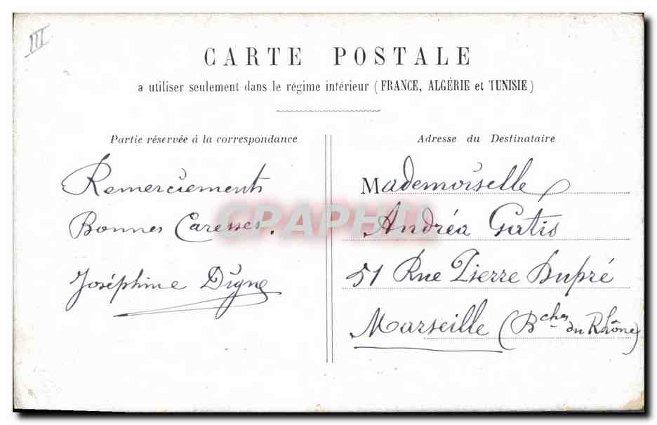 CPA Fantaisie Enfant Poupee   — Rückseite