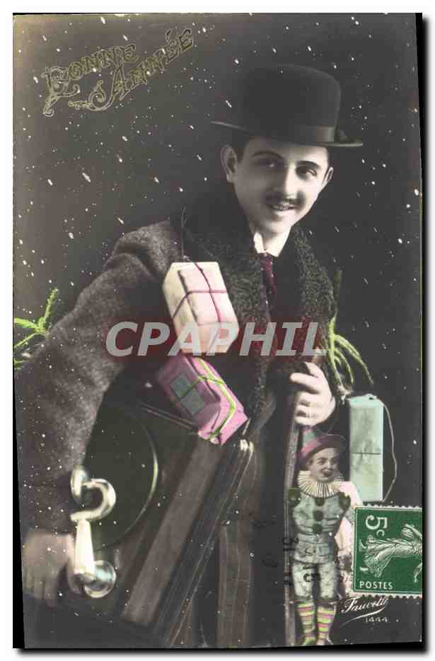 CPA Fantaisie Homme  Poupee  