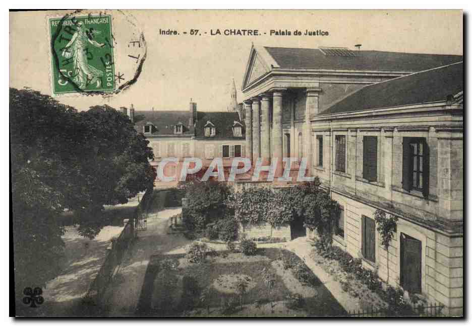 CPA Palais de justice La Chatre 