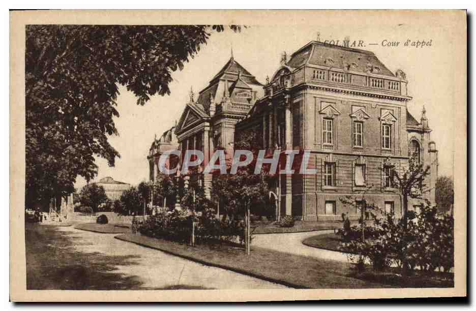 CPA Palais de justice Colmar Cour D'Appel 
