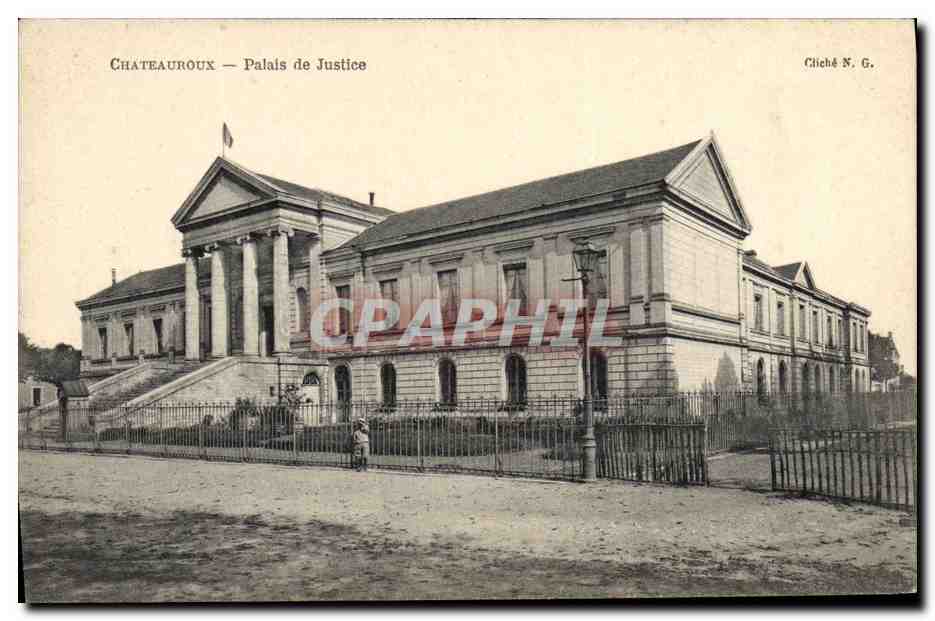 CPA Palais de justice Chateauroux 