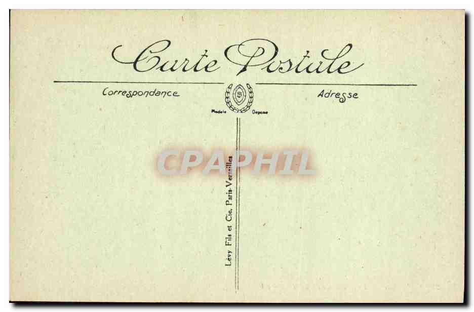 CPA Palais de justice Cahors  — Verso