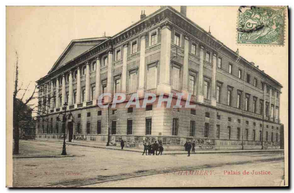 CPA Palais de justice Chambery 