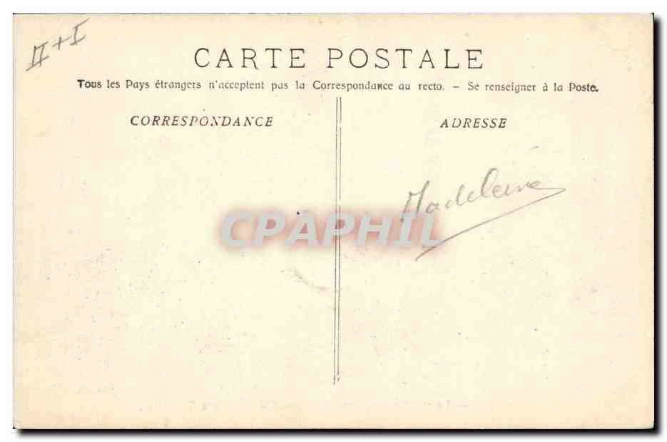 Le "Charlemagne", Cuirassé d'Escadre à Tourelles — A. Bongault, n° 575 — Reverso