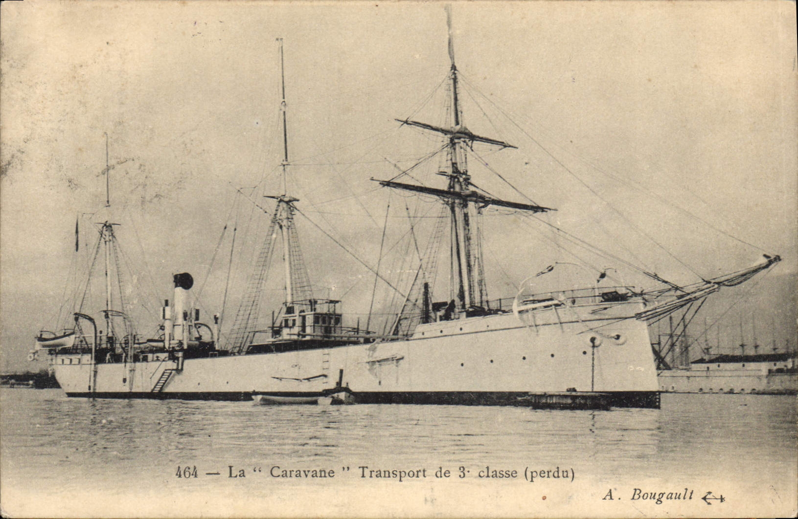 La "Caravane" Transport de 3e classe (perdu) — A. Bougault n°464