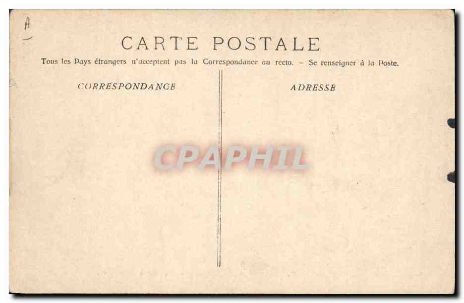 CPA Bateau de Guerre Le Charlemagne Cuirasse d'escadre a tourelles  — Verso