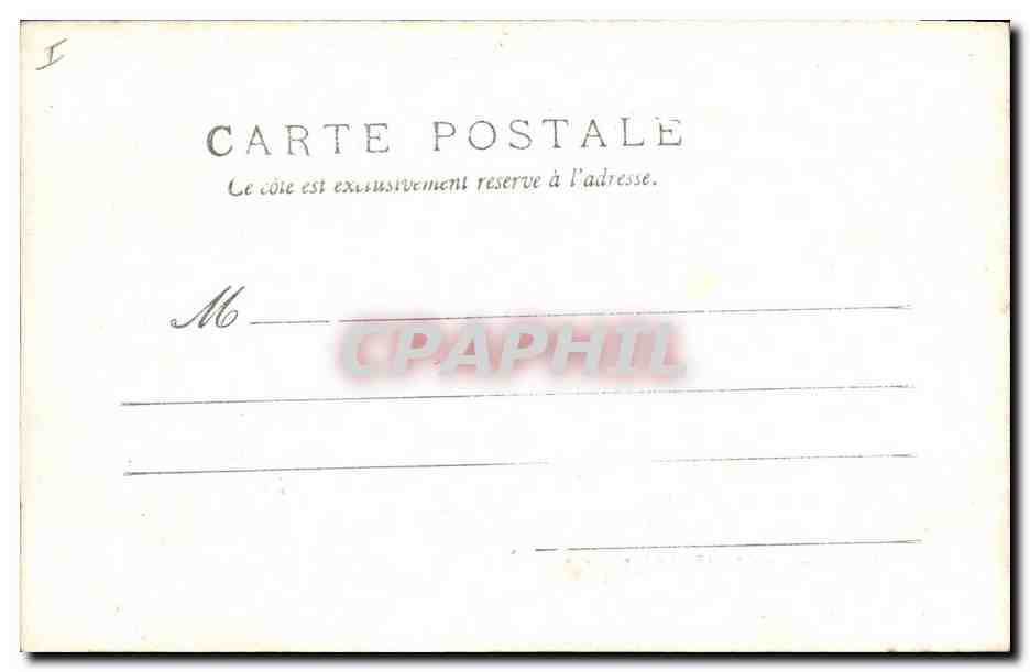 CPA Chateauroux La Prefecture — Verso