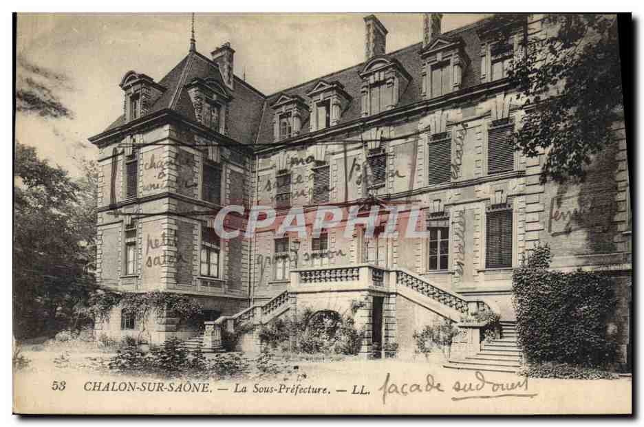 CPA Chalon sur Saone Prefecture