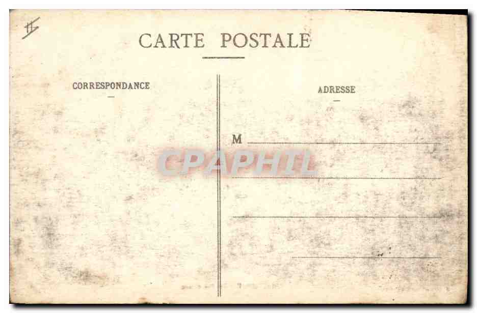 CPA Chaumont Prefecture — Verso