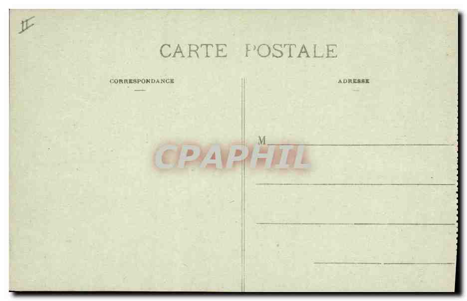 CPA Chaumont Prefecture — Verso