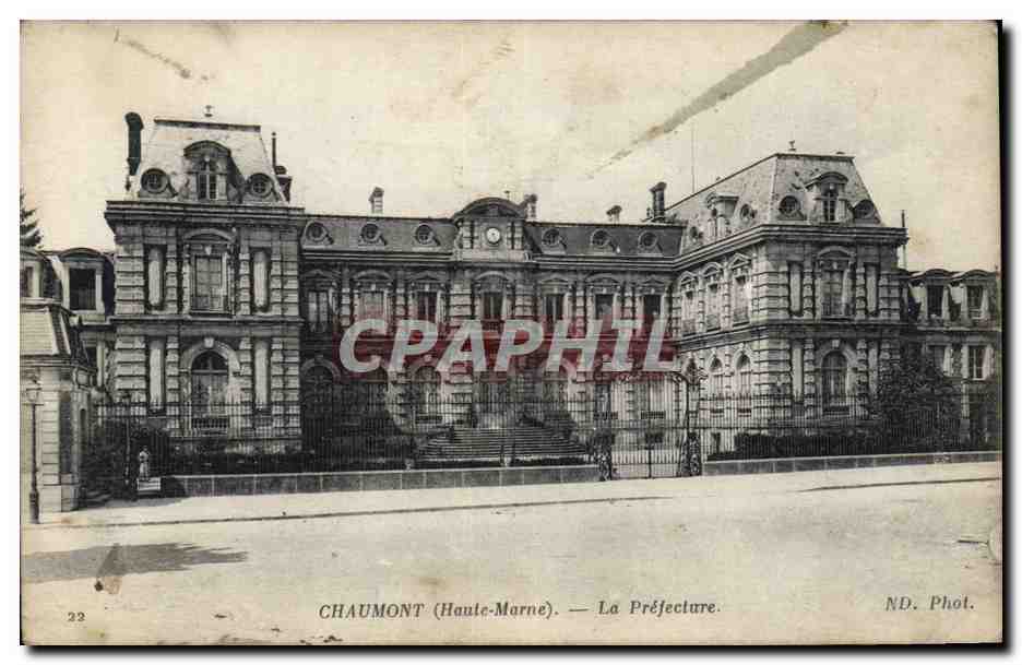 CPA Chaumont Prefecture