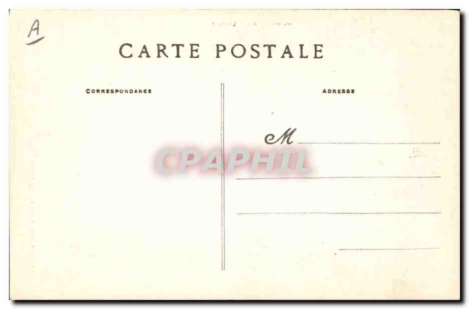 CPA Folklore Maries des environs d'Auray Mariage — Verso