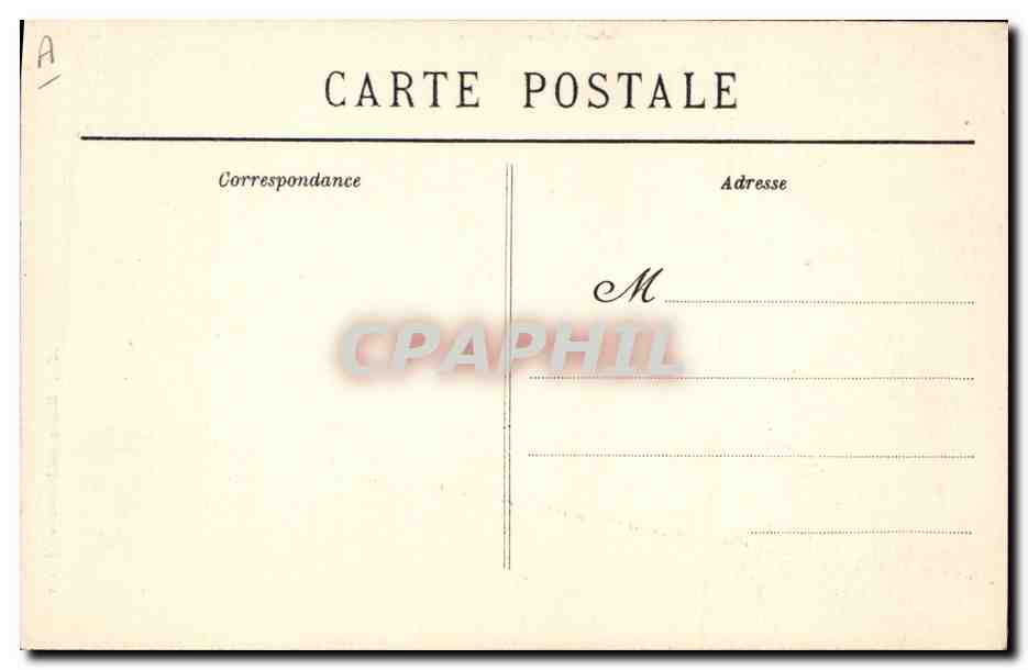 CPA Folklore Maries des environs d'Auray Mariage — Verso