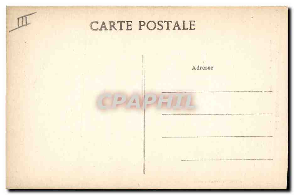 CPA Folklore Briec Environs de Quimper Costumes des grandes fetes  — Verso