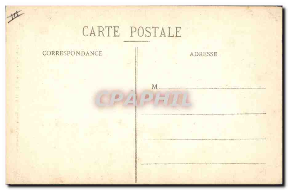 CPA Folklore Maries de Bannalec Etude de costumes — Verso