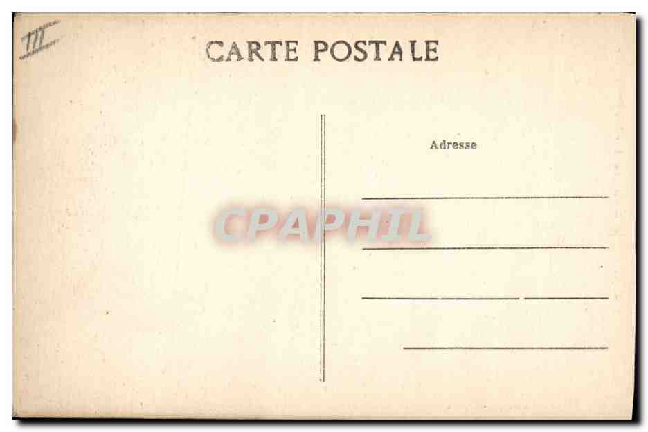 CPA Folklore Jeunes filles de Carnac et de Locmariaquer — Verso