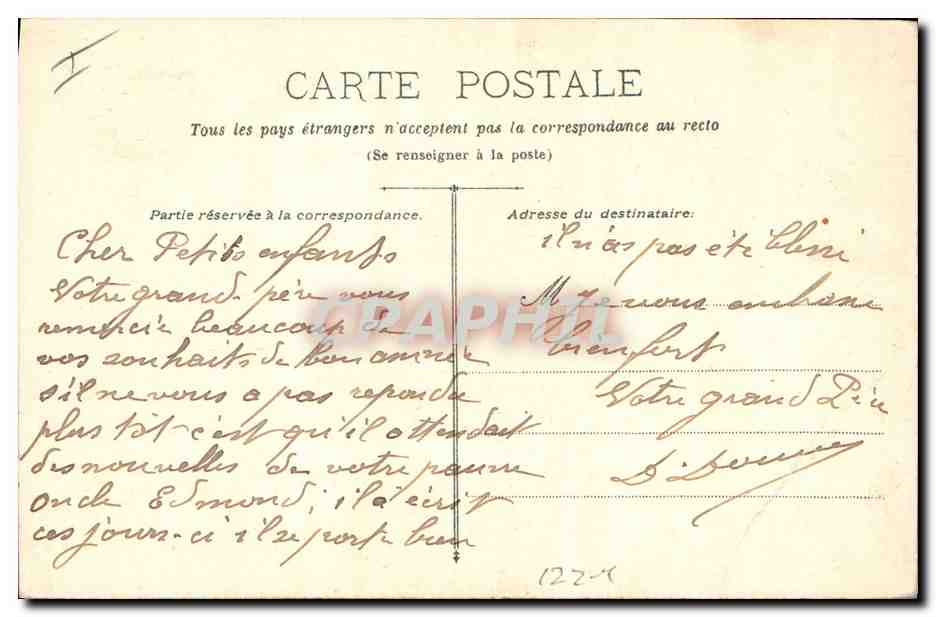 CPA Militaria Hussard et chasseur a cheval — Back