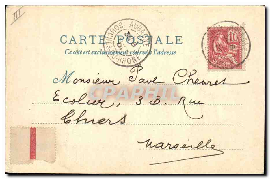Chasseurs à cheval 1794 — Albagne le 8 mai 1901 — Chasseurs à cheval 1794 — Verso