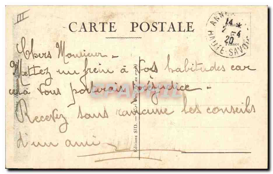 Soldat et deux femmes — caricature humoristique — Éditions SID, n°276 — Verso
