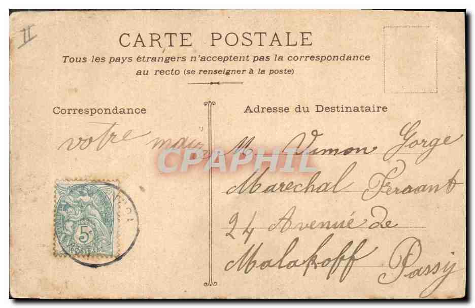 Bataille de Rezonville — scène de cavalerie — par Ame Morot — Rückseite