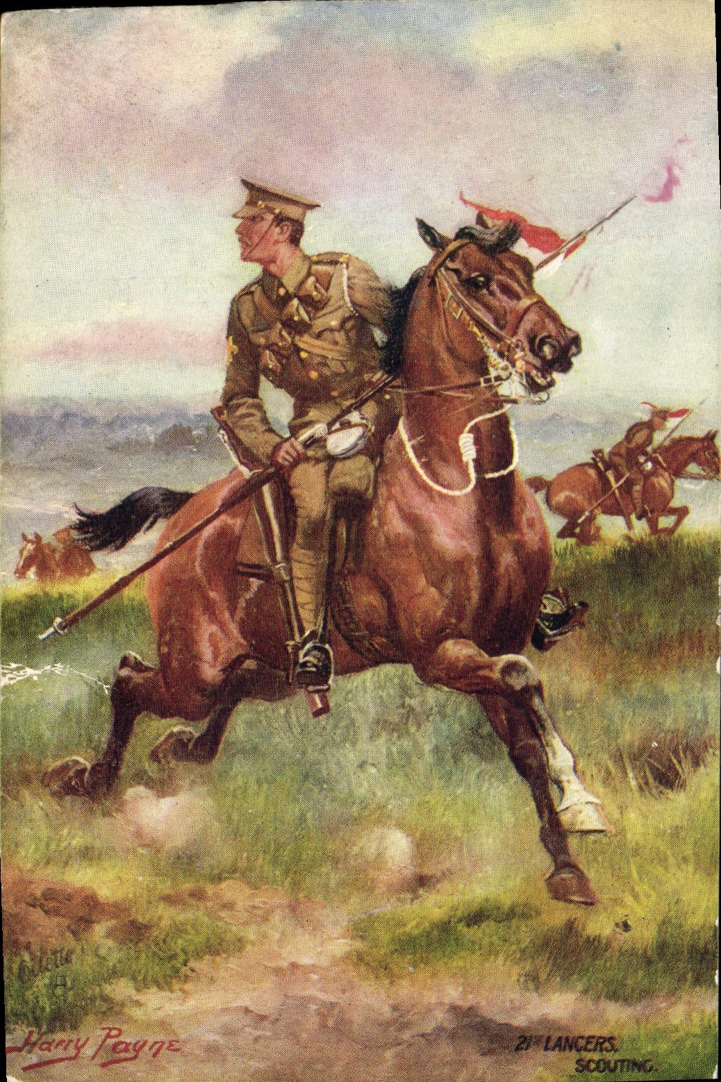 21st Lancers — Scouting — Harry Payne