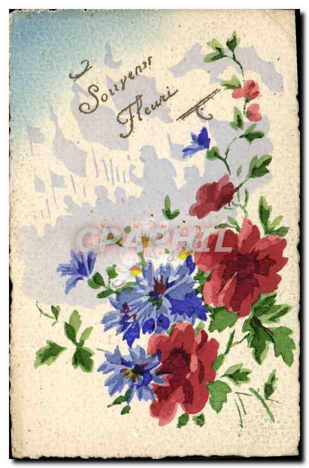 Fleurs — Souvenirs Fleuris — Éditeur non visible