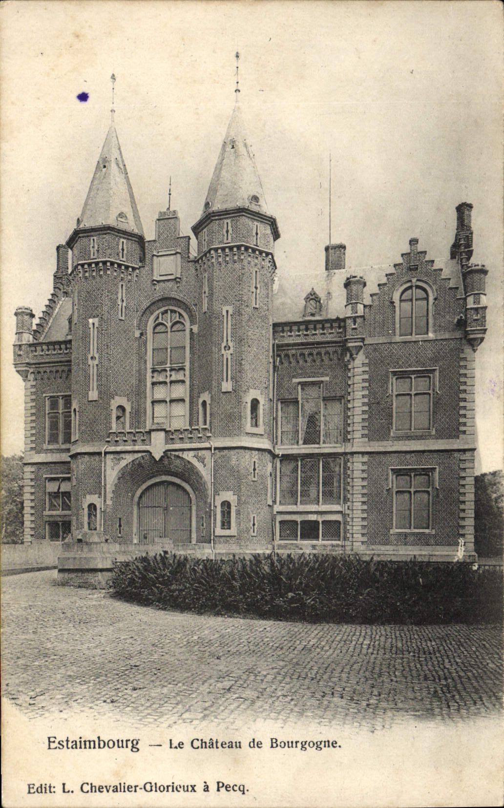 CPA Chateau de Bourgogne Estaimbourg
