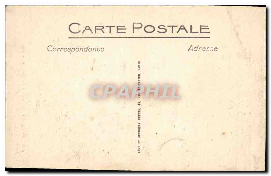 CPA Chateau Fort La Latte Le donjon — Rückseite