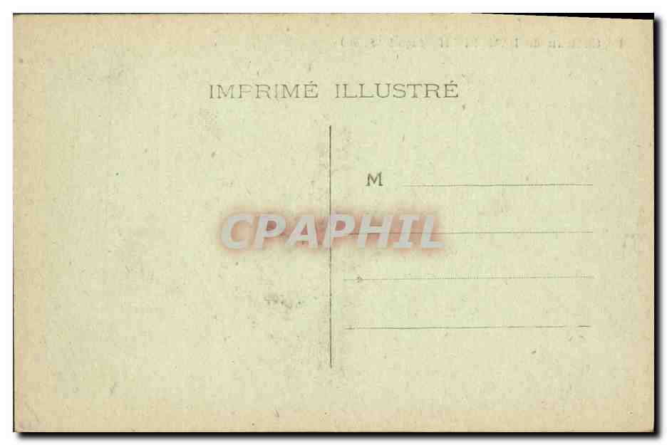 Le Château de LAMBERTIE (façade S.O.) — Éditeur IMPRIMÉ ILLUSTRÉ — Rückseite