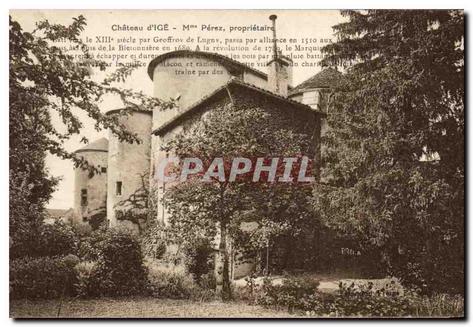 CPA Chateau d'Ige 