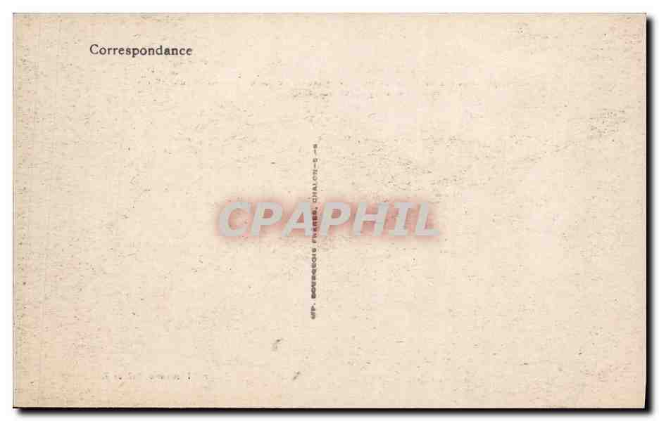 CPA Chateau d'Ige  — Verso