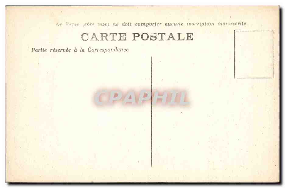 CPA Chateau Vallee du Graisivaudan La dent de Crolles et le Col des Ayes — Rückseite