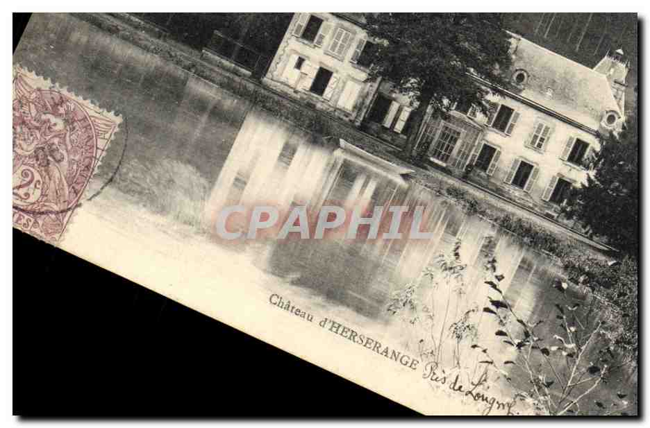 Château d'HERSERANGE Pas de Longny — éditeur non visible, n° de série non lisible