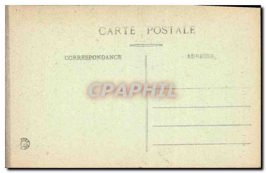 CPA Chateau de Marouatte  — Verso